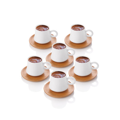 Tasse à espresso et soucoupe