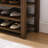 Adjustable Height Long Bench With Comfortable Seat, Brown Rubberwood Frame, And Concealed Storage For Keys Small Tools Featuring Adjustment, Solid High Sponge, Ventilated Space-442434076