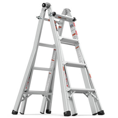 Louisville Ladder FS1412HD, 6-Foot Fiberglass Step Ladder, 375-Pound  Capacity