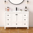 Meuble-lavabo moderne 48 "avec comptoir en résine et lavabo