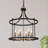 Setser 6- Light 21.5'' W Modern Lantern Dining Room Chandelier-86134982