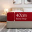 Tanvish Luxury Microfiber Fitted Sheet - 40 cm Deep Pocket, Ultra-Soft - Wrinkle-Free and Easy Care-1751870252-1751870254