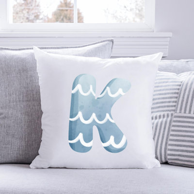 Cotton / Polyester Blend Reversible Throw Pillow