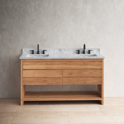Keaton 61'' Double Bathroom Vanity