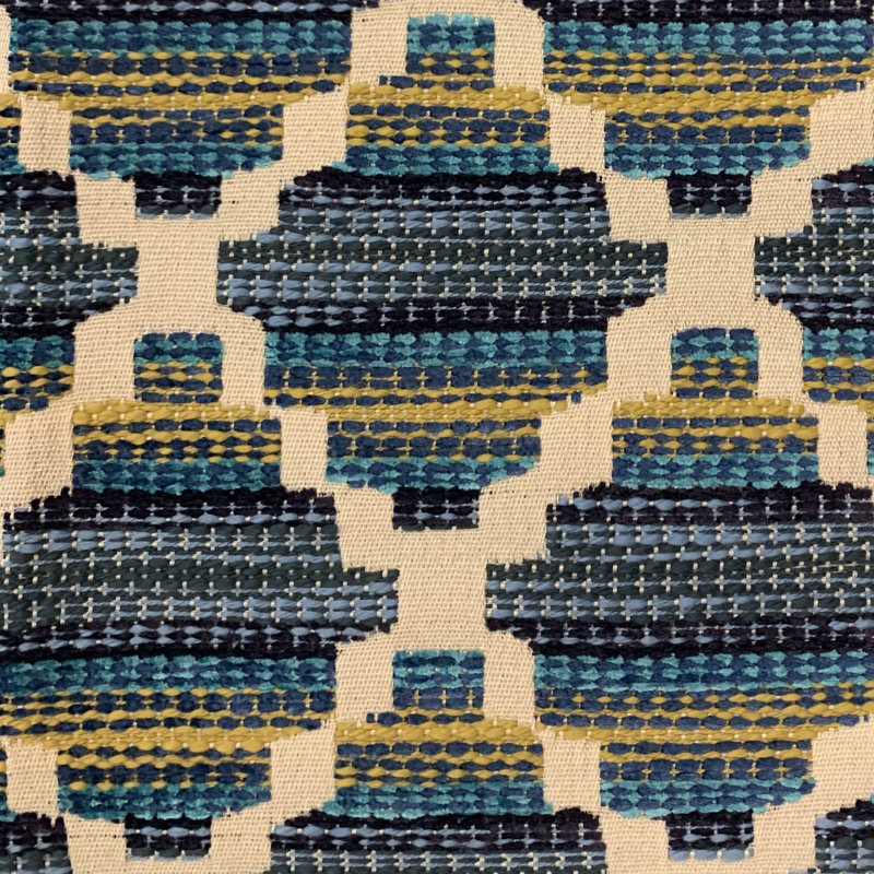 Lights Geometric Outdoor Reversible Throw Pillow, 20" x 20"