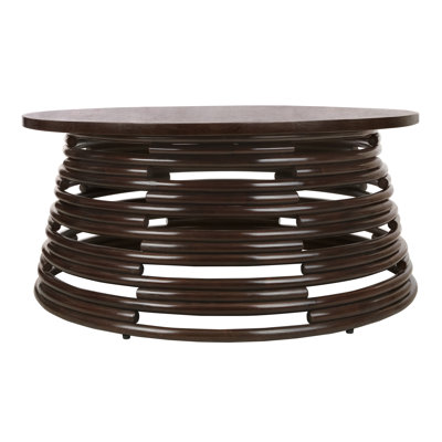 Zeke Rattan Round Coffee Or Side Table
