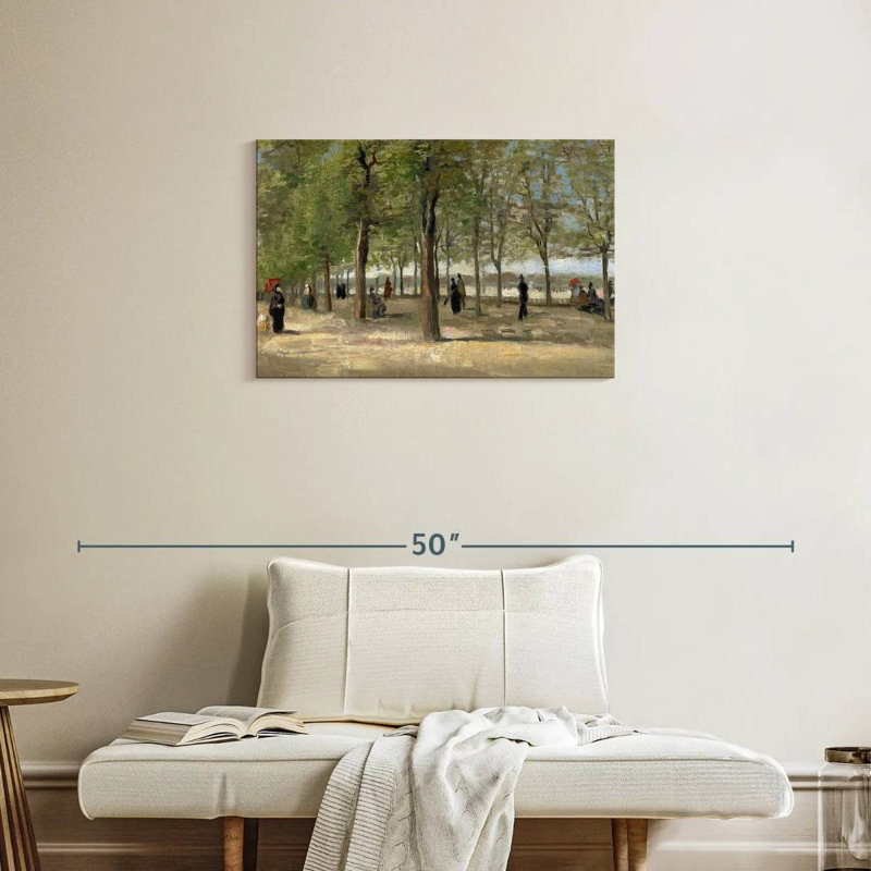 Terrasse Sireci dans les jardins du Luxembourg, H 20 po x l 30 po