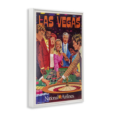 Estampe numérique du casino de Las Vegas rétro, design par Vintage Posters
