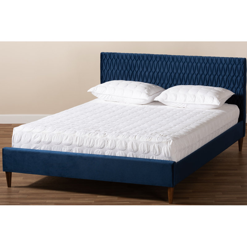 Konur Upholstered Platform Bed, Queen