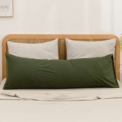 Housse de coussin 100% coton délavé Bestouch
