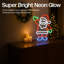 Santa LED Neon Festive light with Stand 