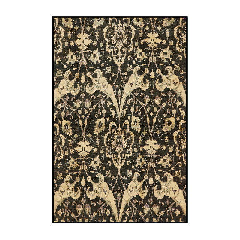 Tapis abstrait moderne 721, Rectangle de 2 pi x 3 pi