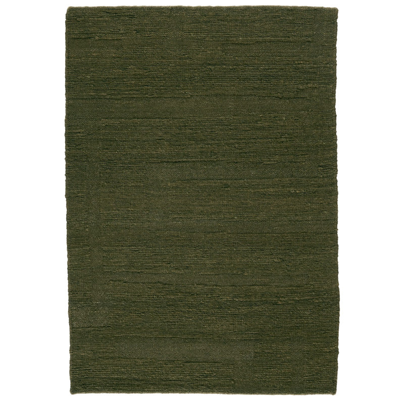 New Textures Collection Area Rug, Green, Rectangle 9' x 12'