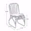 Ensemble de 2 chaises d'extérieur en osier avec coussins lavables PE-336307908