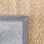 Tapis de couleur unie en fibres naturelles Peetz-194323976