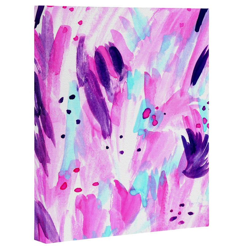 «80S Glam» par Allyson Johnson, impression sur toile tendue, H 10 po x l 8 po x P 1,5 po