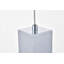 Luminaire suspendu rectangulaire unique à 1 lumière DEL Gonvick-789897977