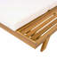 Chaise longue avec appui-tête, bois d'acacia, 4 po d'épaisseur-1485648376