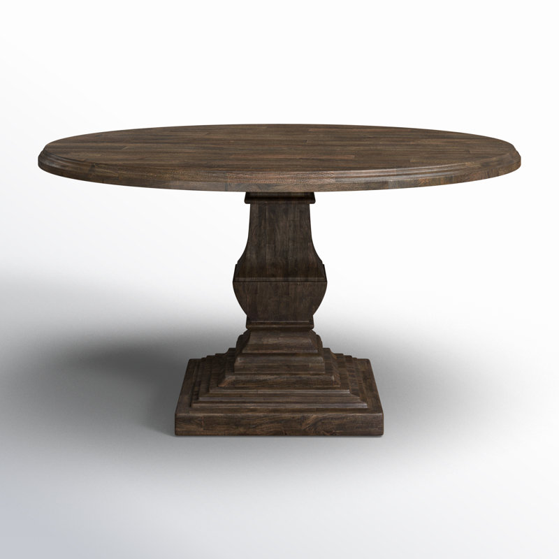 Colbourne 48" Round Dining Table In Weathered Mango