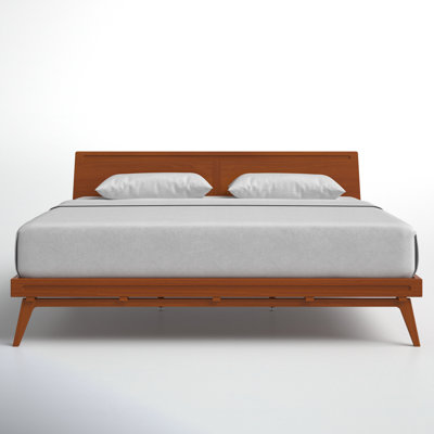 Elswick Solid Wood Platform Bed