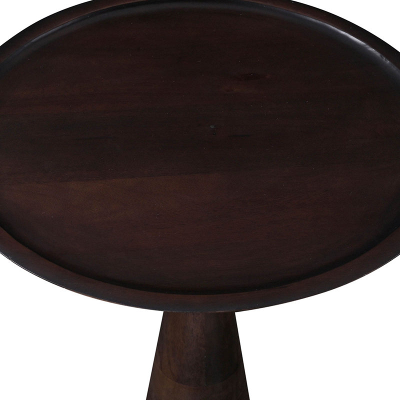 Polina End Table, Brown