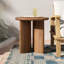 Haiden 22'' Teak Outdoor Side Table