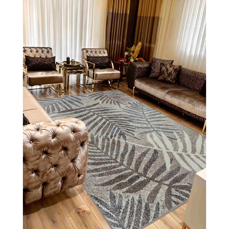 Tapis Medlin DESIGN 9911 - gris, Rectangle 5 pi 3 po x 7 pi 7 po