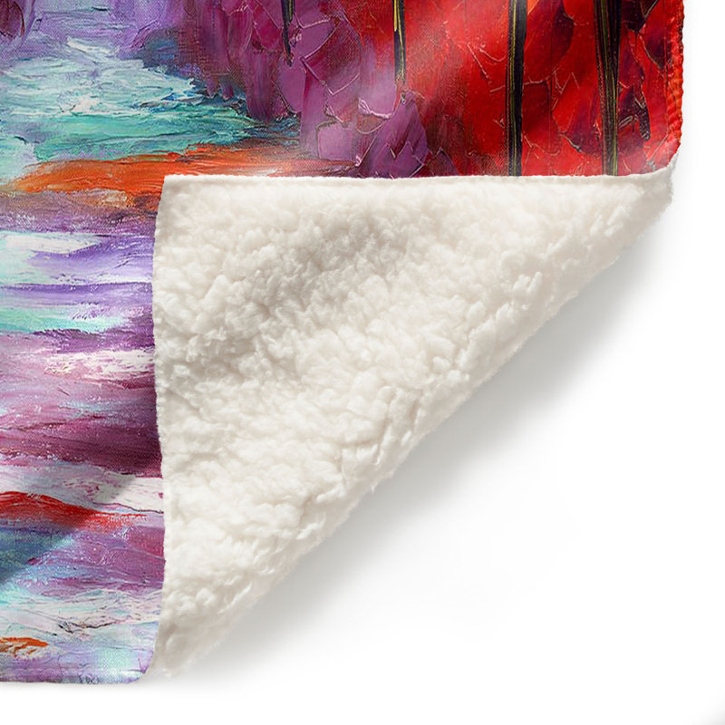 Couverture sherpa doux watchers, l 68 po x L 80 po
