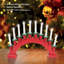 Taper Candle with Wood Holder