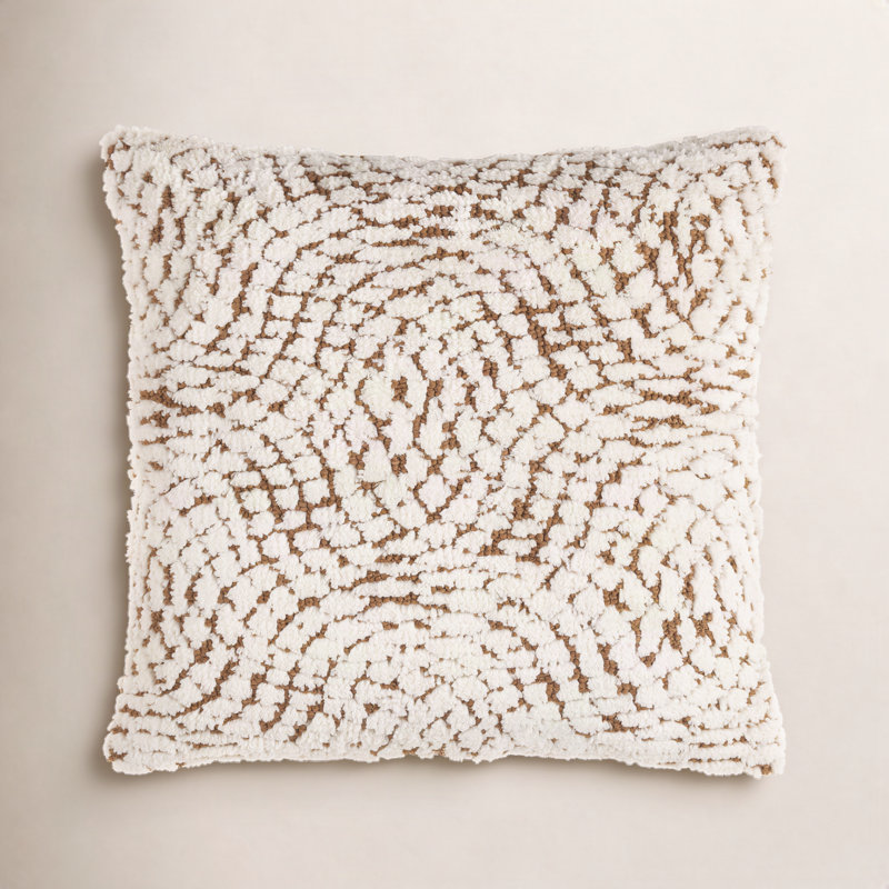 Sabana Geometric Reversible Throw Pillow, 18" x 18", Poly Fill