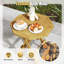 Wood Outdoor Chat Table , 50cm W 50cm D