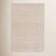 Handwoven Flatweave Ivory Area Rug
