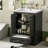 24'' Bathroom Vanity With Ceramic Sink Combo, Modern Freestanding Storage Cabinet  With Silver Handles,  Soft Closing Doors-460523328