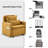 87''W 3-In-1 Convertible Sleeper Chair Bed, 3-Section Extra Length Adjustable Backrest  With 2 Cushions & Storage Bag-1712303256