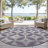 Machine Washable Indoor/Outdoor Lockway ACN2423 Geometric Rug-768325664
