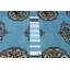 Finest Peshawar Bokhara Blue Rug 5'0" x 7'9"