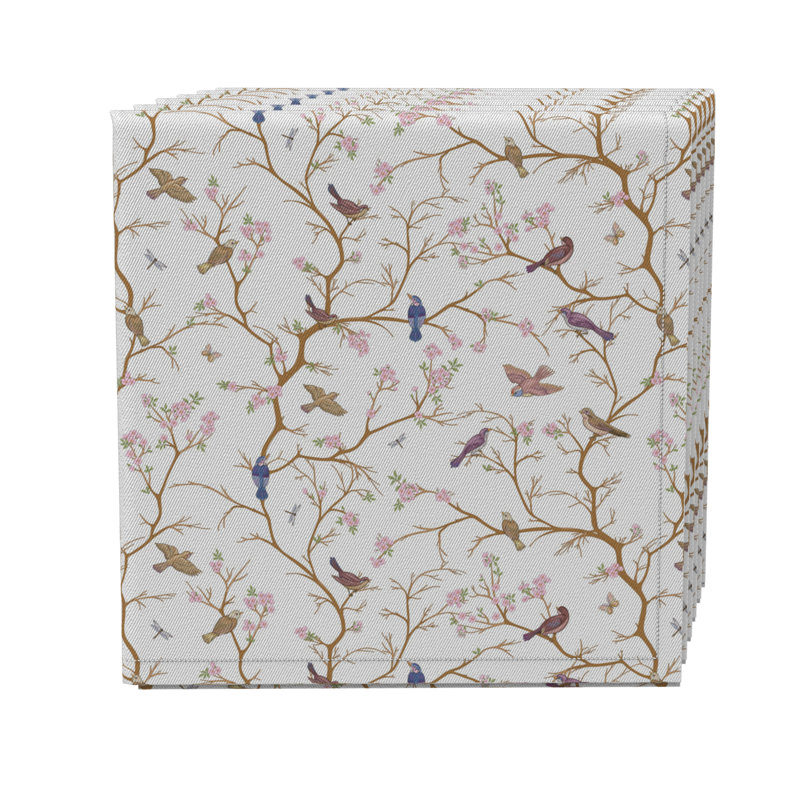 Cotton Twill Animals/Nature Square Napkin