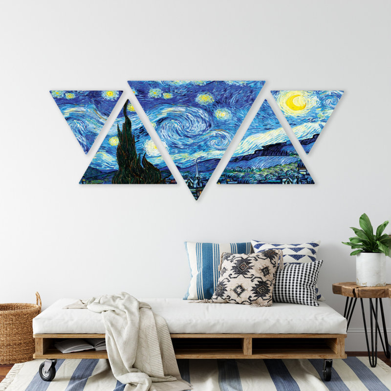 Tela Canvas - Vincent Van Gogh - Notte Stellata Vincent Van Gogh - Notte Stellata - No Frame Print, 180 x 70 cm