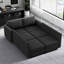 Canapé modulaire convertible à 6 places avec rangement, mousse à mémoire de forme, lin gris pour siège décontracté, coussin de mousse, salon