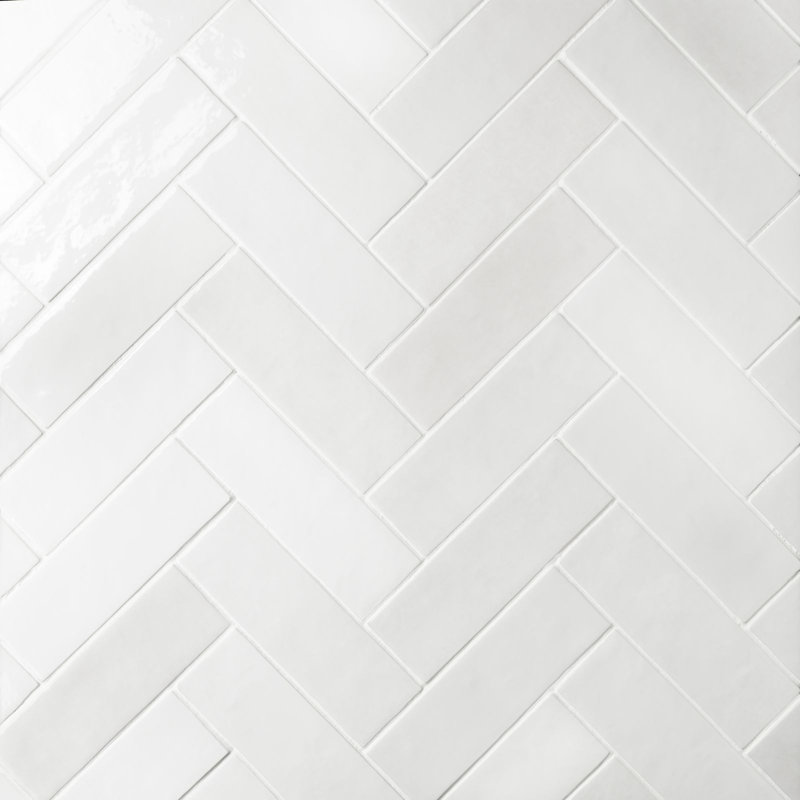Cloe Ceramic Tile, White