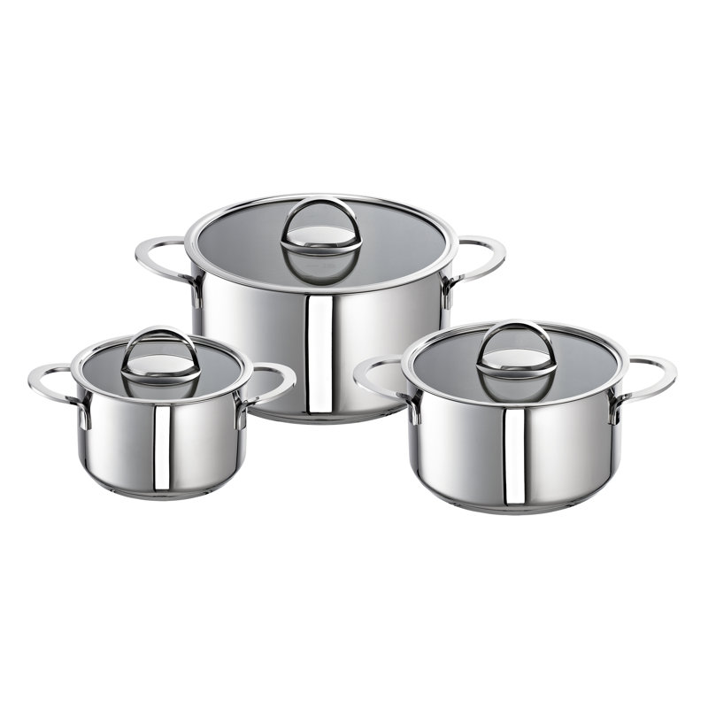 Mabel Aluminium, Stainless Steel Cookware Set