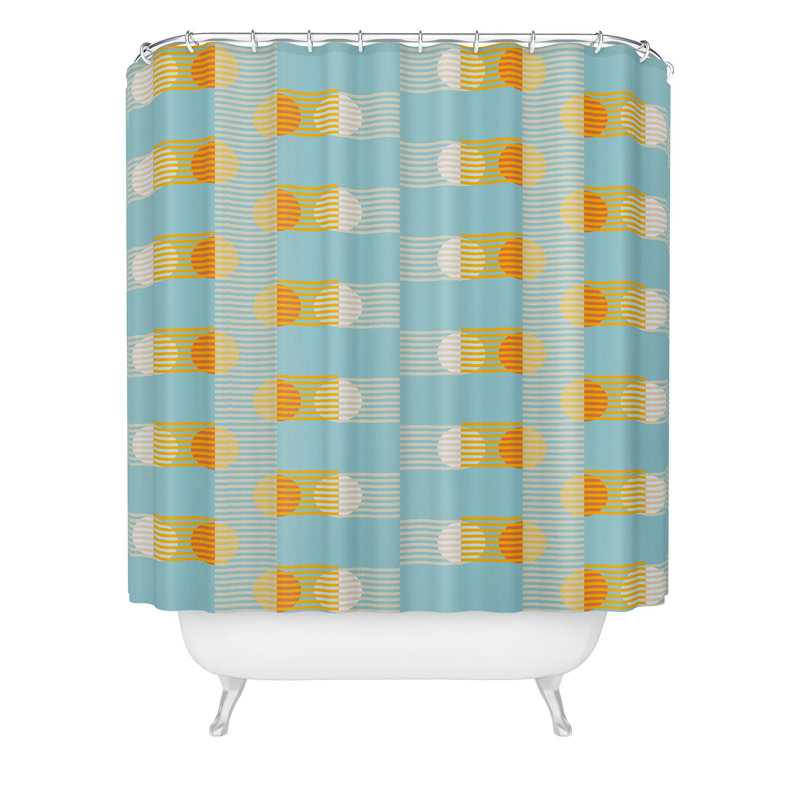 Rideau de douche Mirimo, Blue Striped