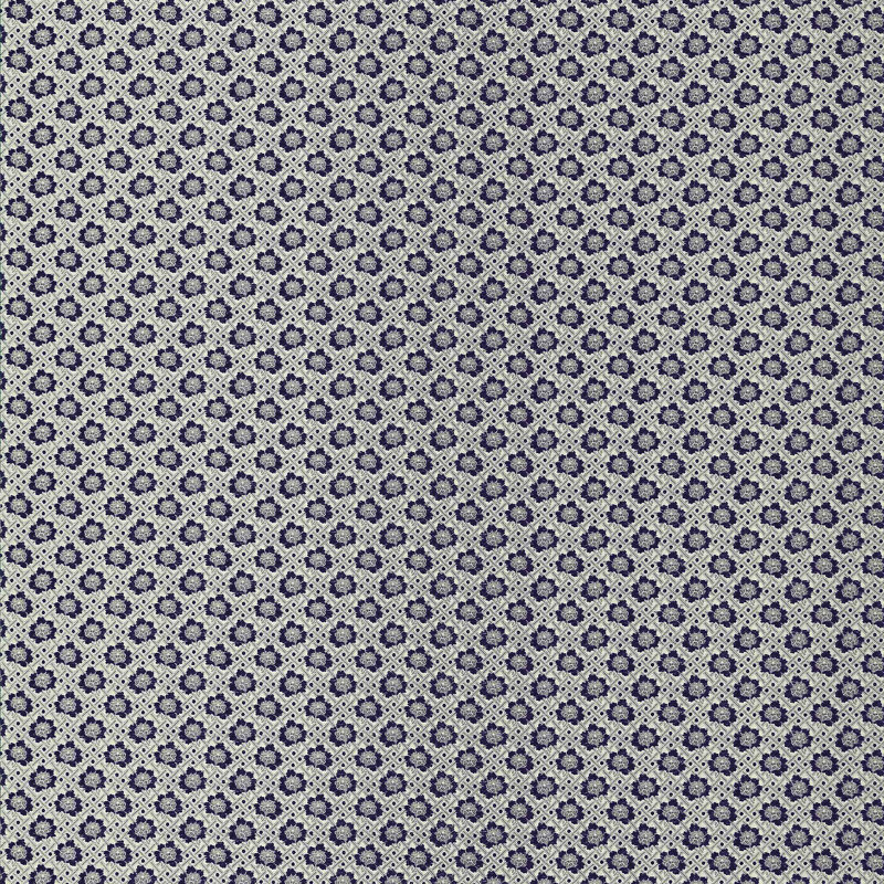 10th Anniversary Floral and Geometric Fabric, Antracita