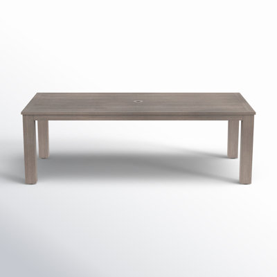 Pascaline 42.13'' Aluminum Outdoor Dining Table
