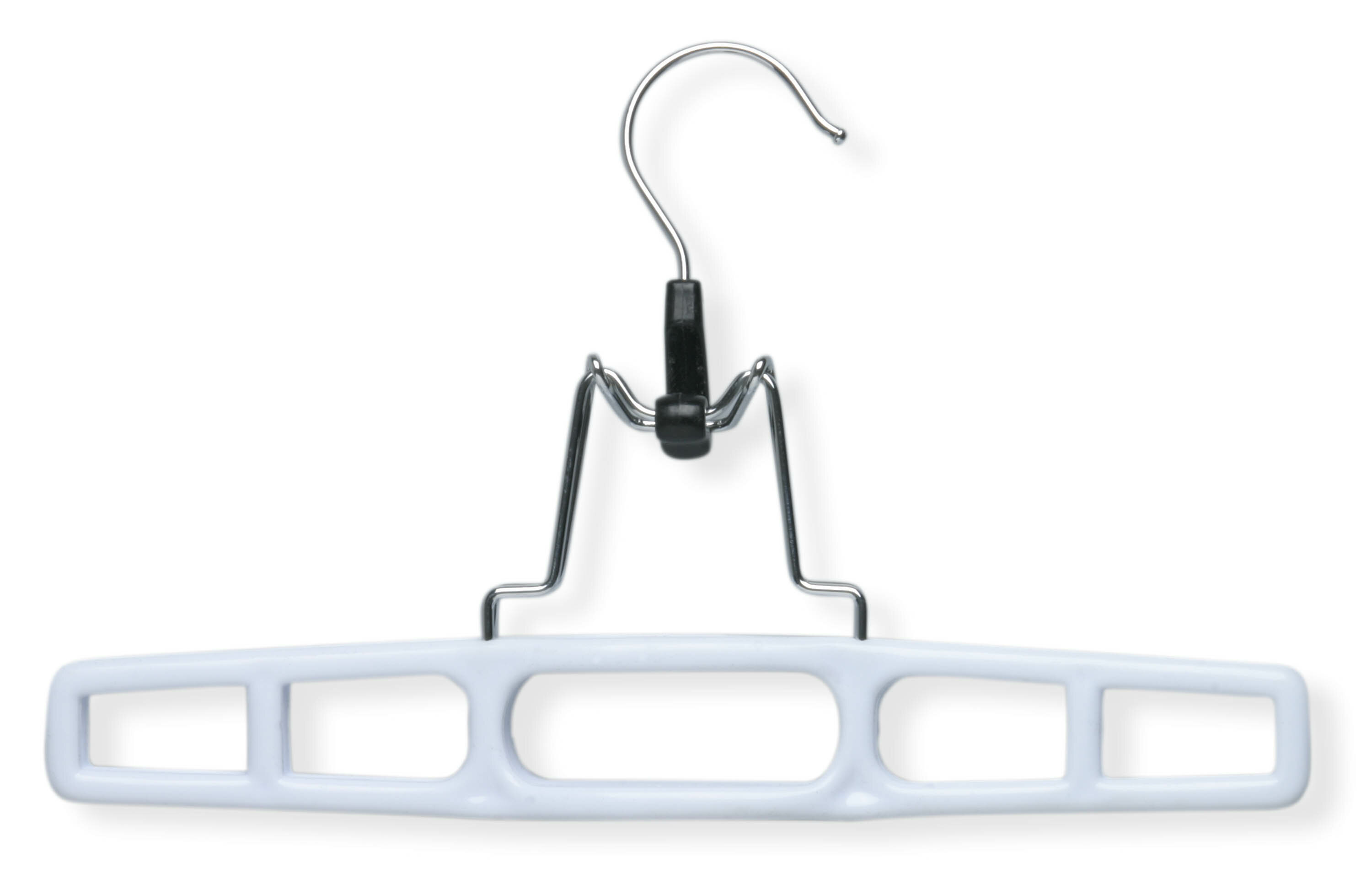 Simplify 25-Pack Plastic Non-slip Grip Clothing Hanger (White) in the  Hangers department at