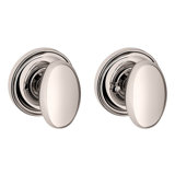 Estate Privacy Door Knob with 5148 Rose