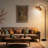 Aarzo 69.6" Arched Rattan Floor Lamp With LED Light and Remote Control-1927374389