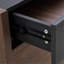 Buffet avec rangement et tiroir H 32 po H 32,5 po à 58,8 po