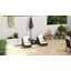 Outsunny 5 Piece Rattan Garden Furniture Set Thick Cushions-1653954170