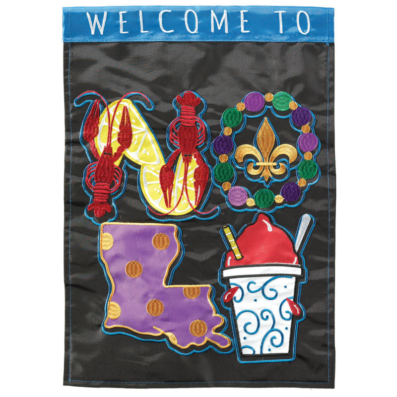 Double Sided 18'' H x 13'' W Polyester Garden Flag, 18" H x 13" W